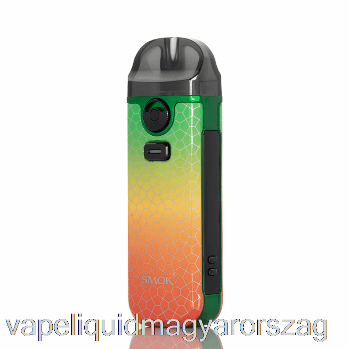 Smok Nord 4 80w Pod Kit Rasta Green Armor Vape Folyadék